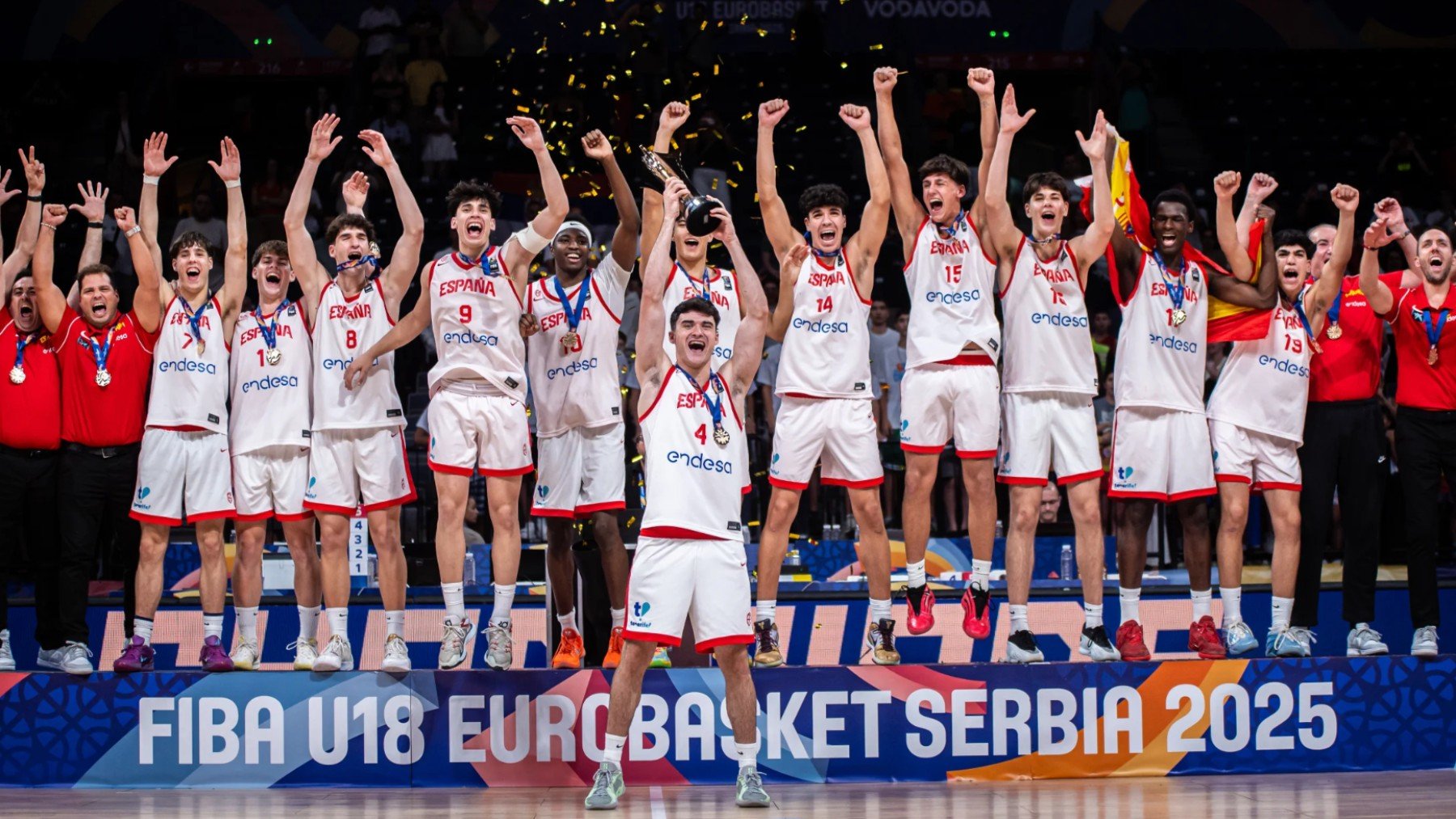 España hace historia en el Eurobasket sub-18 con un oro épico ante Francia