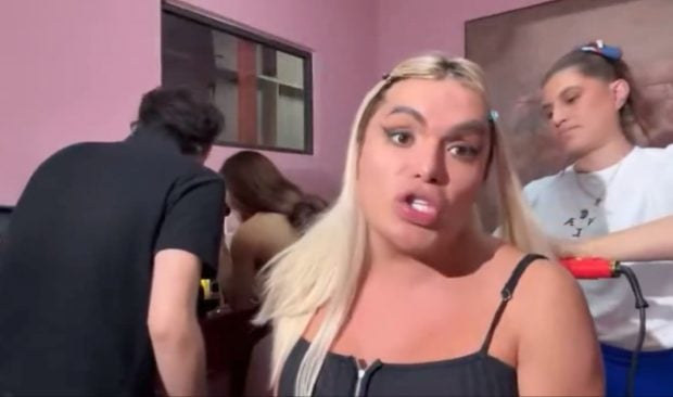 Wendy Guevara en su conexión directo. (X)