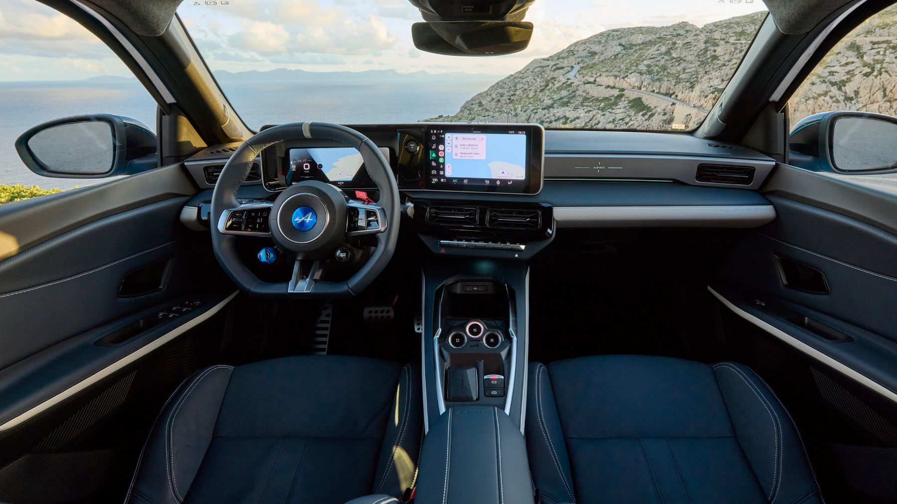 Interior del Alpine A290