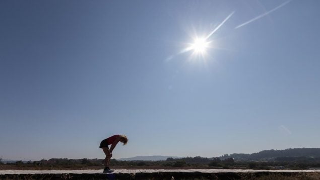 Golpe de calor hombre Badajoz