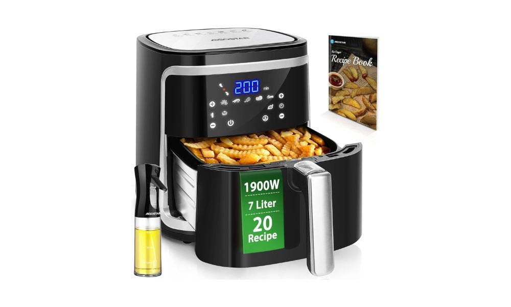 Freidora de aire Aigostar 7L, la air fryer más práctica