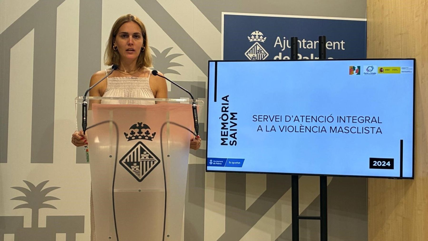 Teniente de alcalde de Servicios Sociales de Palma, Lourdes Roca.