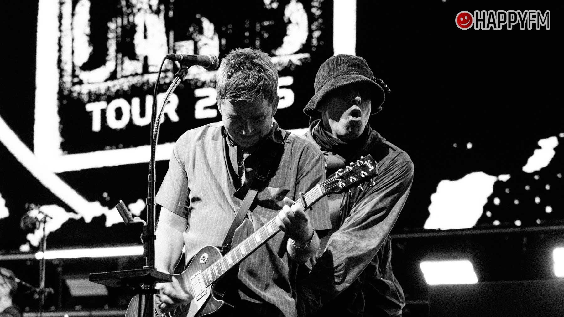 Oasis en uno de sus conciertos en el estadio de Wembley en la gira ‘Live25’ en una imagen compartida en redes sociales (X)