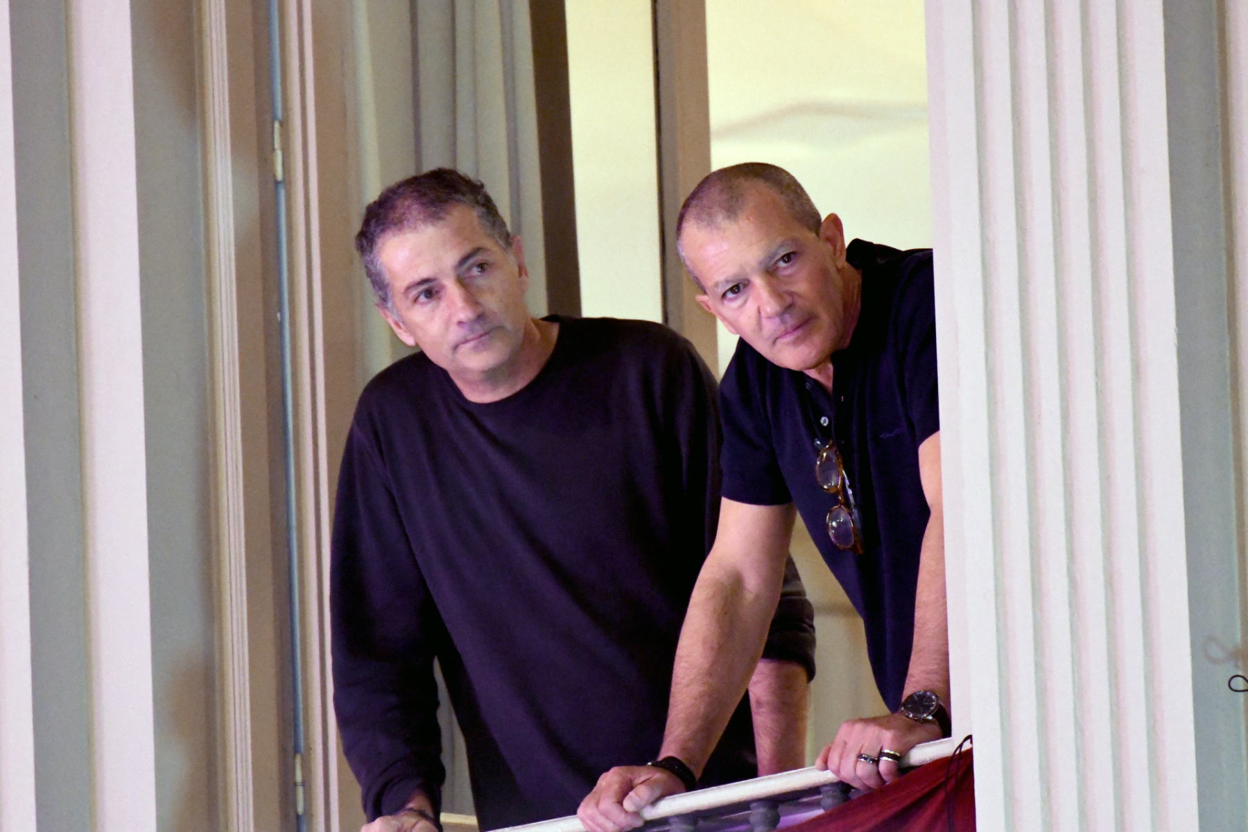Antonio Banderas y su hermano Javier