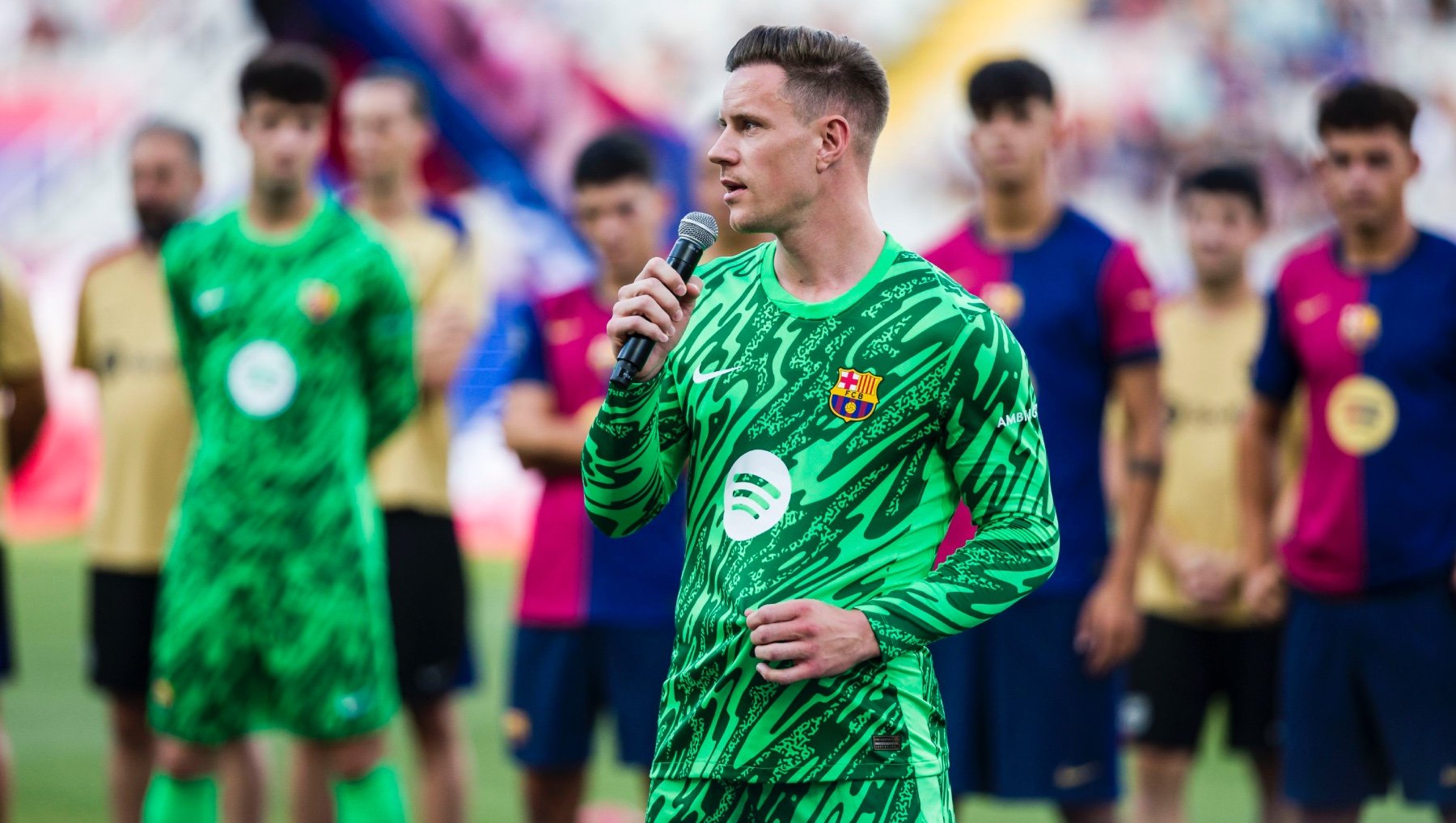 Marc-André Ter Stegen, con el Barça. (EP)