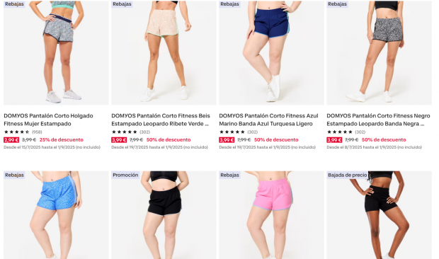 6 pantalones cortos de Decathlon por menos de 5 euros