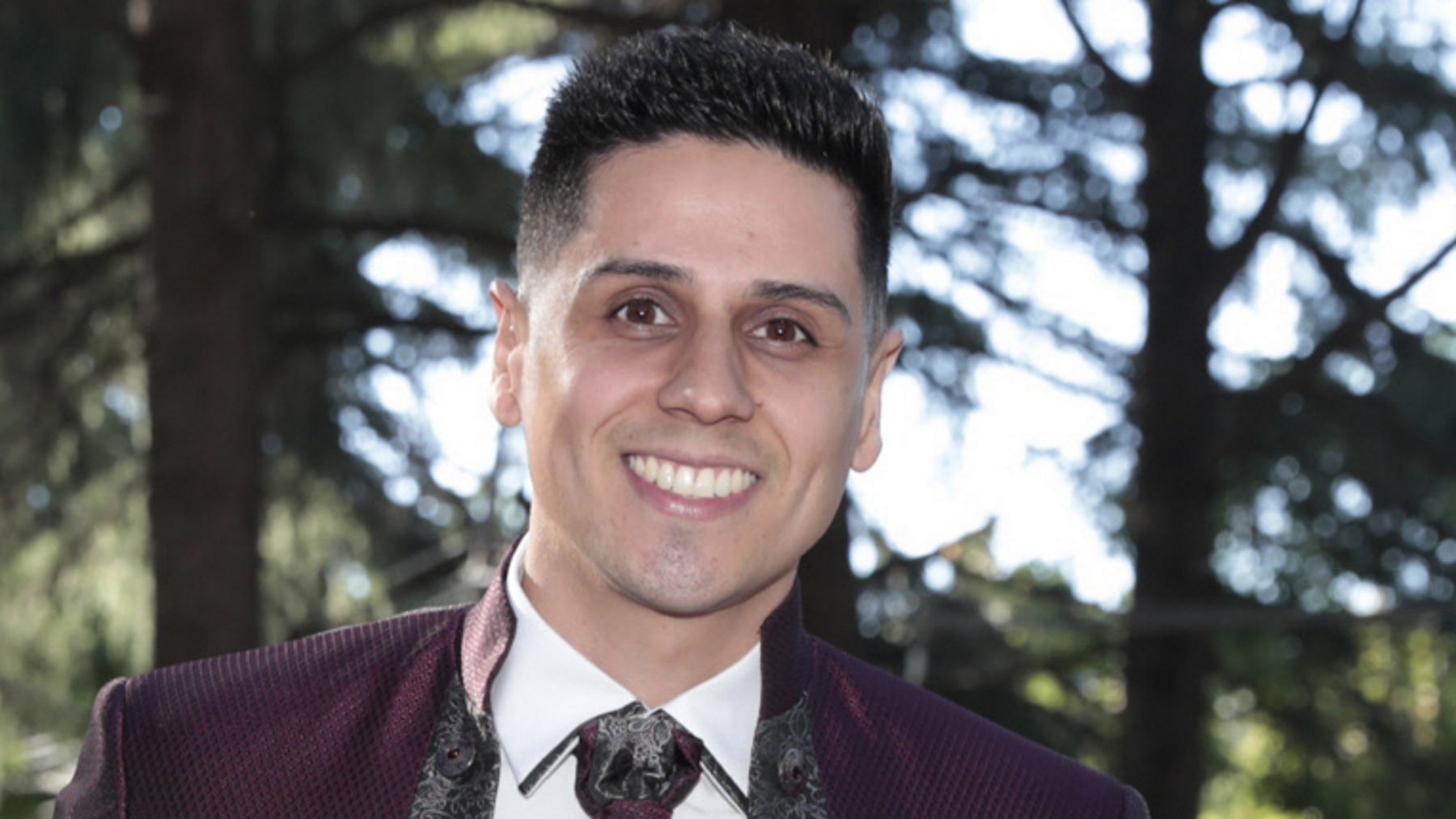Christofer Guzmán en una boda. (Foto: Gtres)
