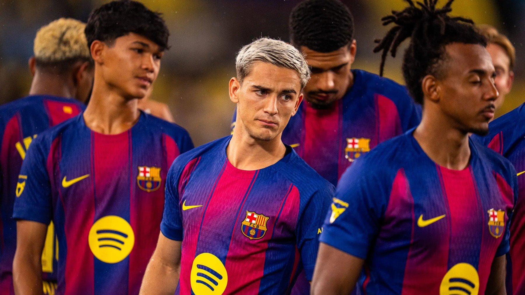 Gavi durante la gira asiática con el Barça. (FC Barcelona)