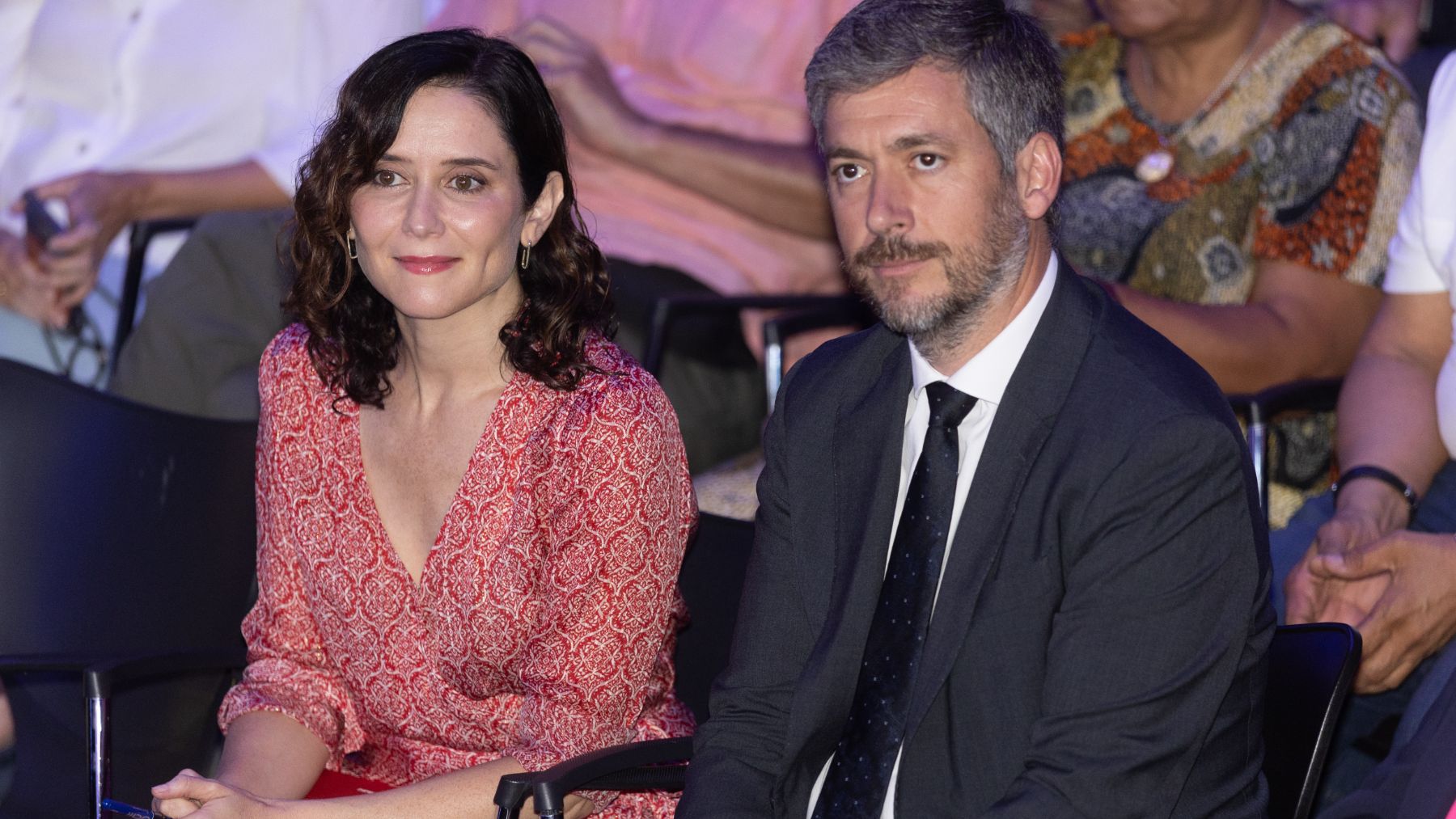 Isabel Díaz Ayuso y Miguel Ángel García. (EP)