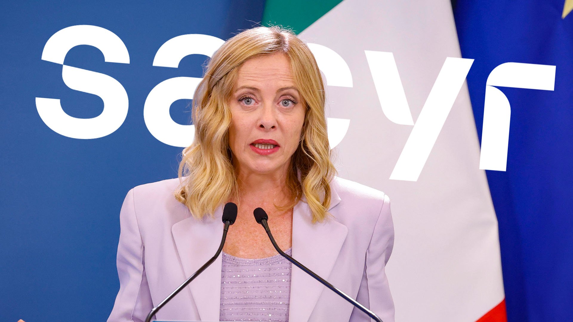 Giorgia Meloni, primera ministra de Italia.