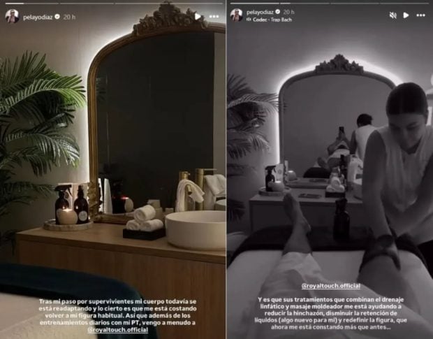 Story de Instagram de Pelayo Díaz.