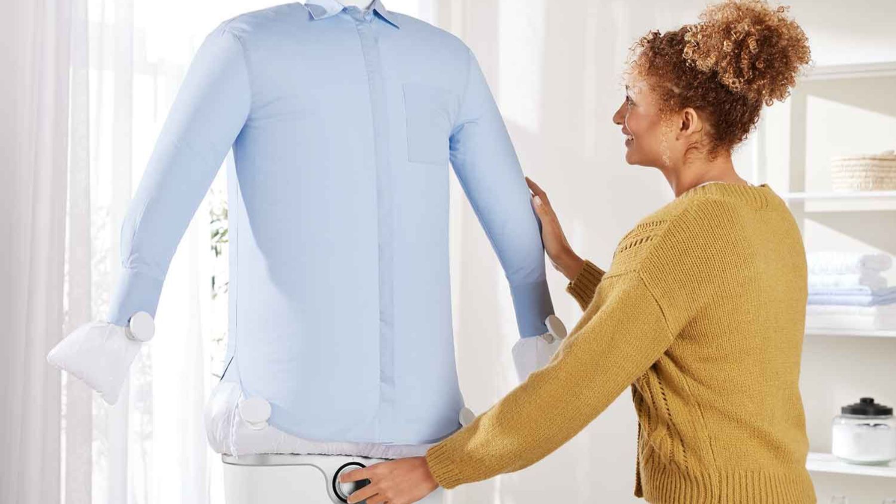 Planchador de camisas y blusas Cleanmaxx.