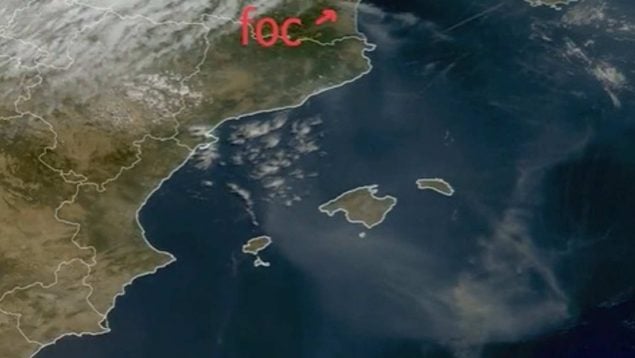 Mallorca incendio Francia