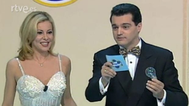 Ana Obregón y Ramón García en '¿Qué apostamos?' (RTVE).