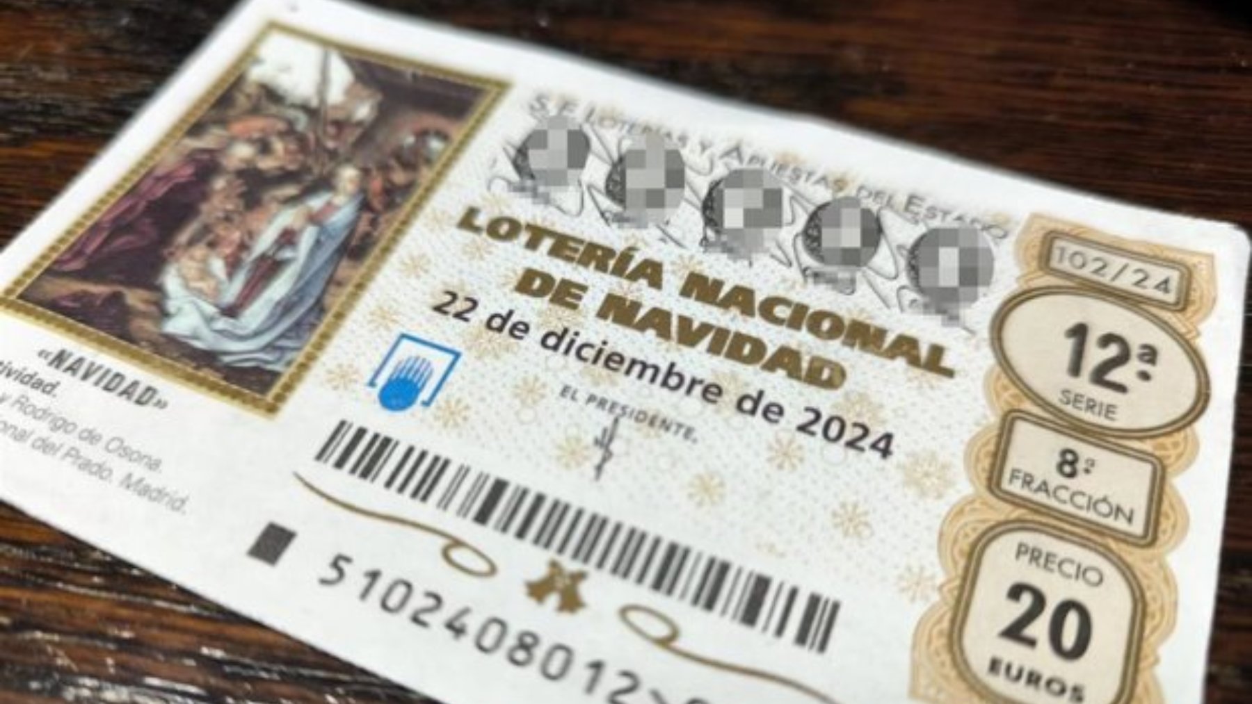 Lotería de Navidad. (EP)