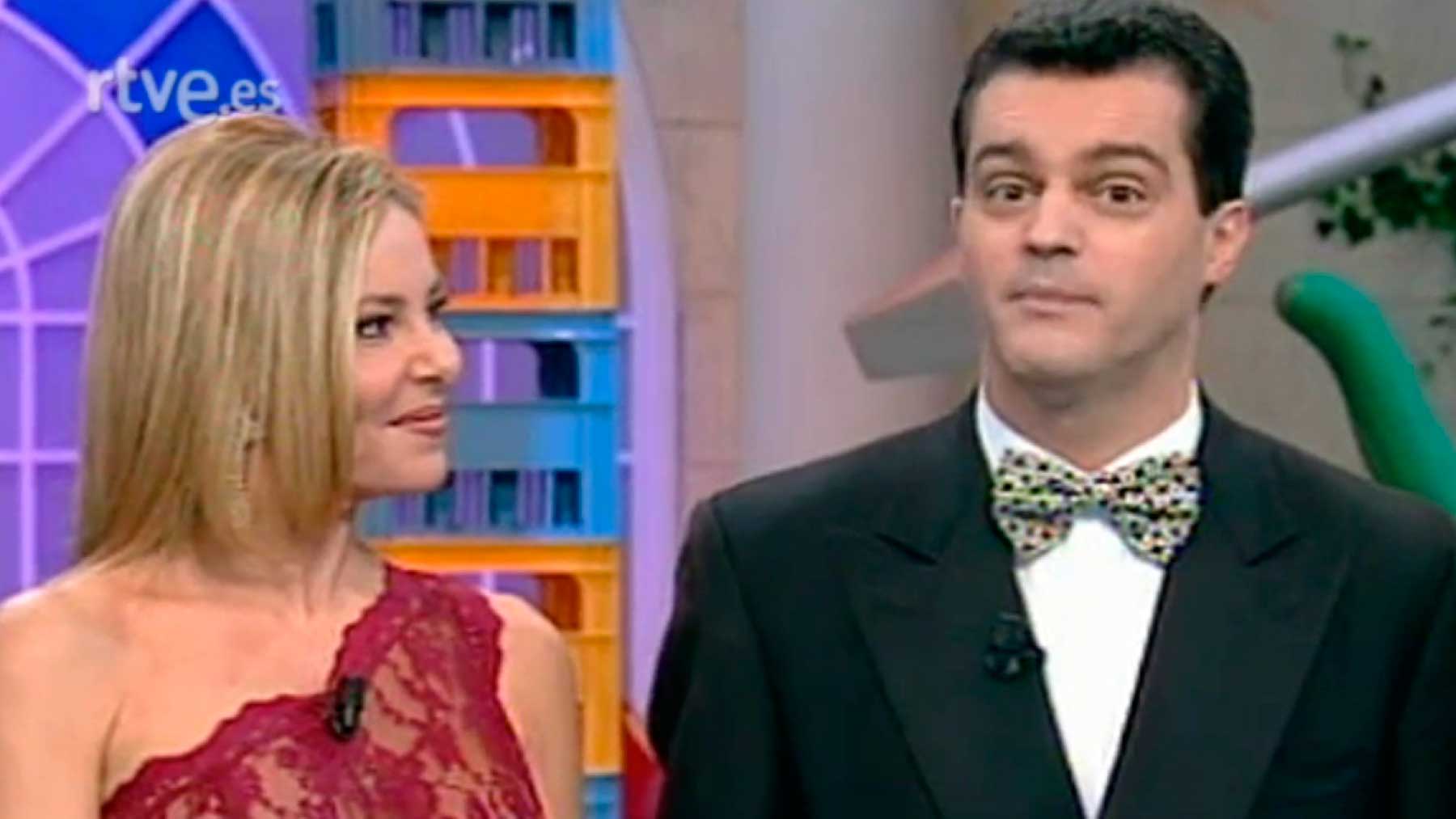 Ana Obregón y Ramón García en ‘¿Qué apostamos?’ (RTVE).