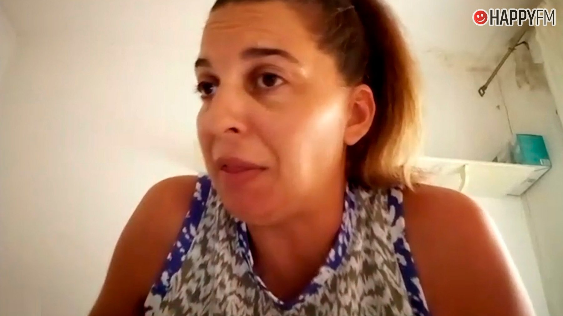 Tamara, hermana de Michu, en Vamos a ver. (Mediaset)
