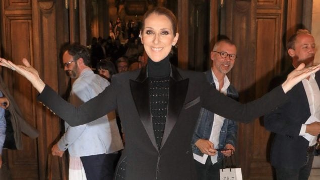 Celine Dion en París. (Foto: Gtres)