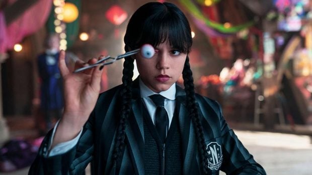 Miércoles, popular serie de Netflix.