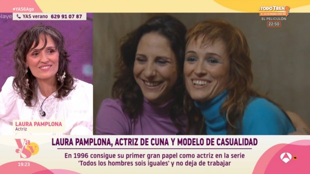 Laura Pamplona en 'Y ahora Sonsoles', programa de Antena 3. (Atresmedia)