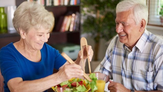 Verduras, mayores, salud, alimentación, nutrición