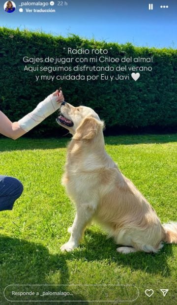Paloma Lago en Instagram.