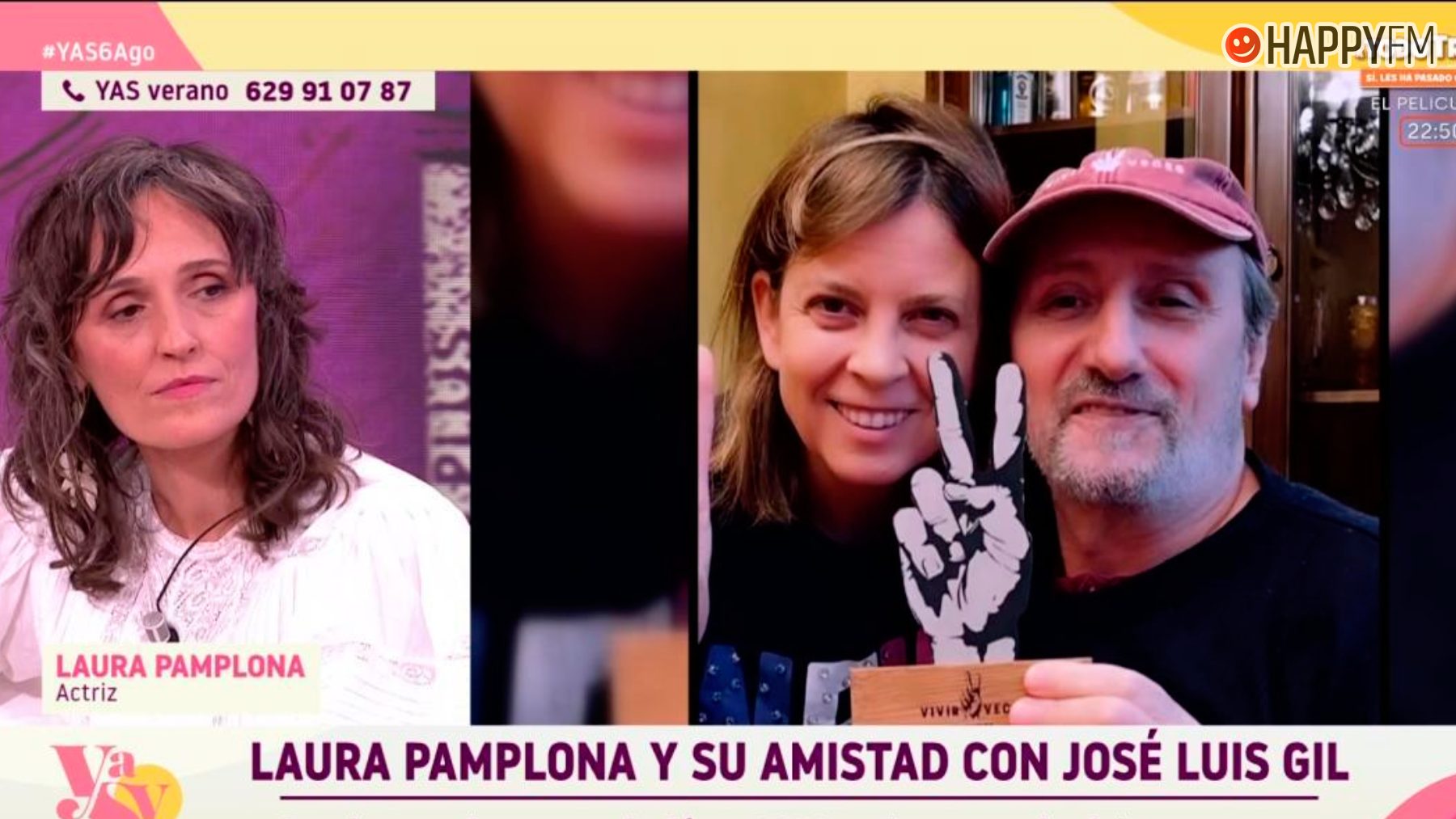 Laura Pamplona en ‘Y ahora Sonsoles’. (Atresmedia)