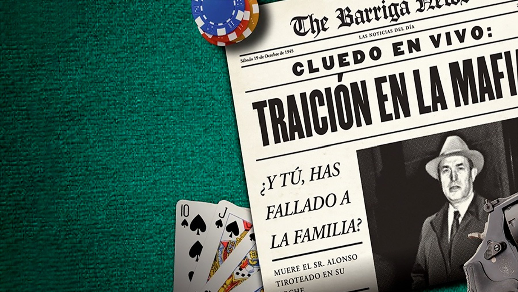 Cluedo en vivo (Imagen cartel oficial)