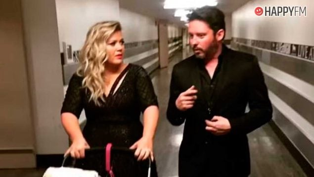 Kelly Clarkson y su ex marido Brandon Blackstock en una imagen en redes sociales (Instagram).