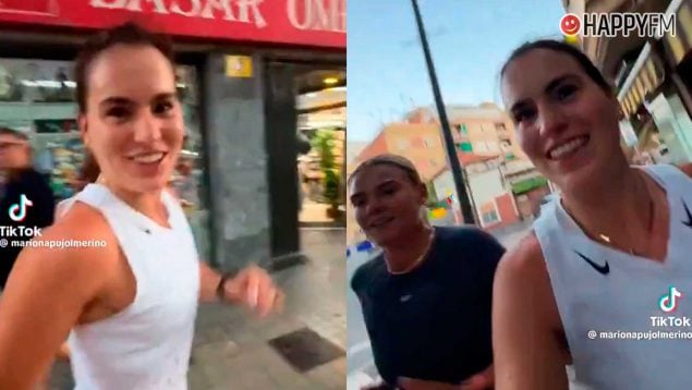 La influencer Mariona Pujol en su polémico vídeo 