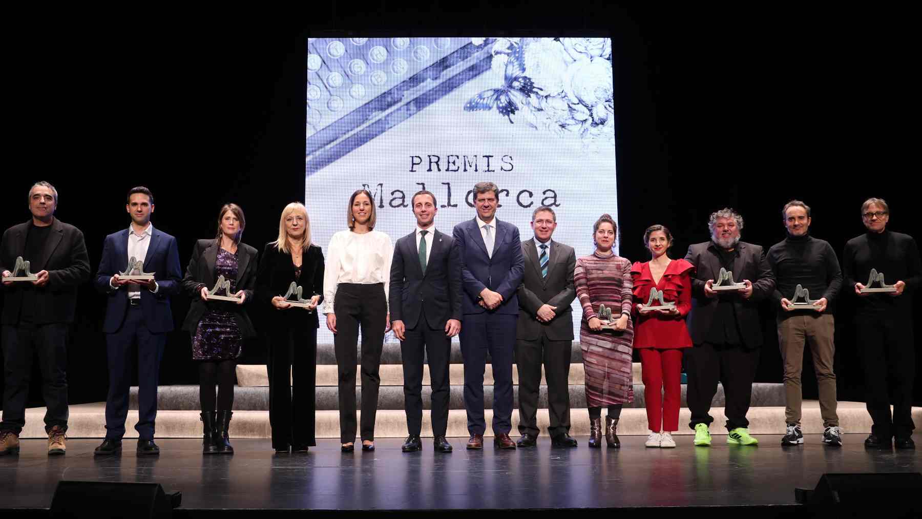 Entrega de los premios literarios del Consell de Mallorca en la edición del año pasado.