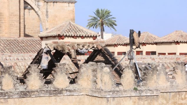 Balance de daños en la Mezquita-Catedral: una bóveda gótica colapsada y varias obras de arte afectadas