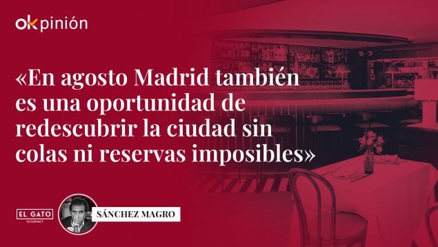 Madrid restaurantes verano
