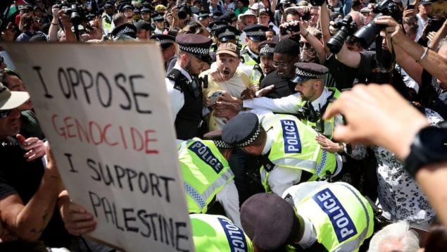 detenidos londres