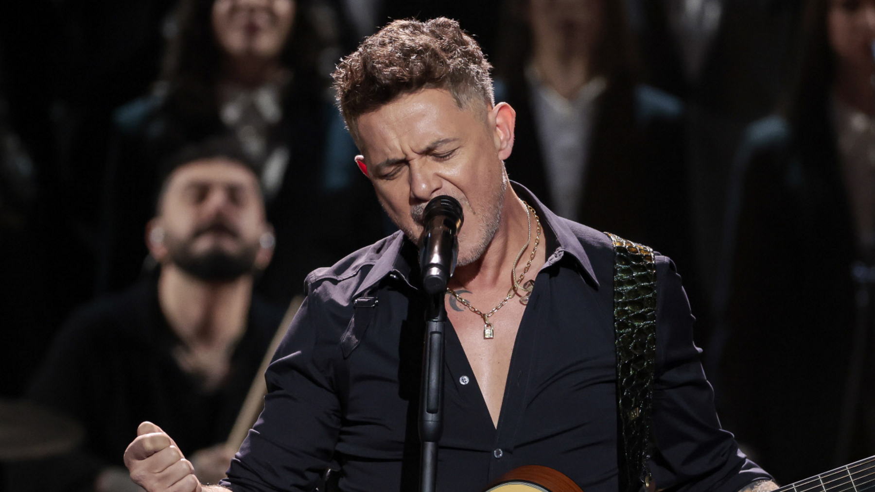 Alejandro Sanz en un concierto. (Foto: Gtres)