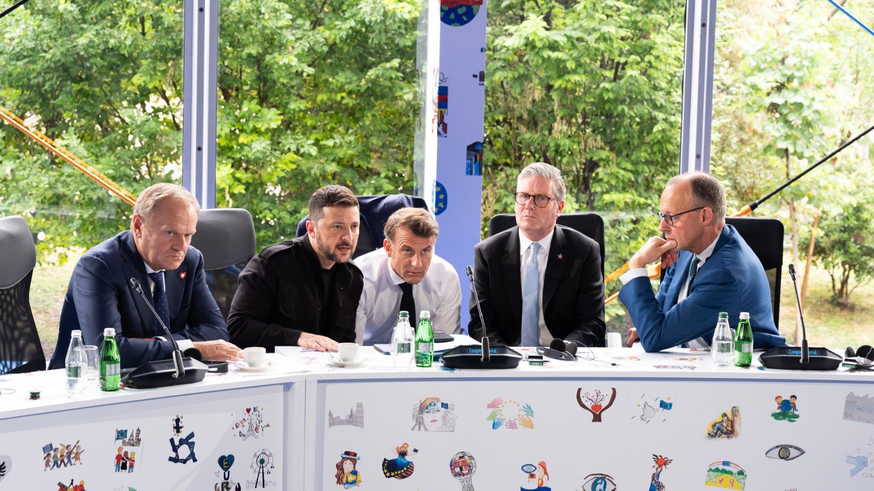 Cumbre europea en Albania en mayo de 2025. (Foto: Getty Images)