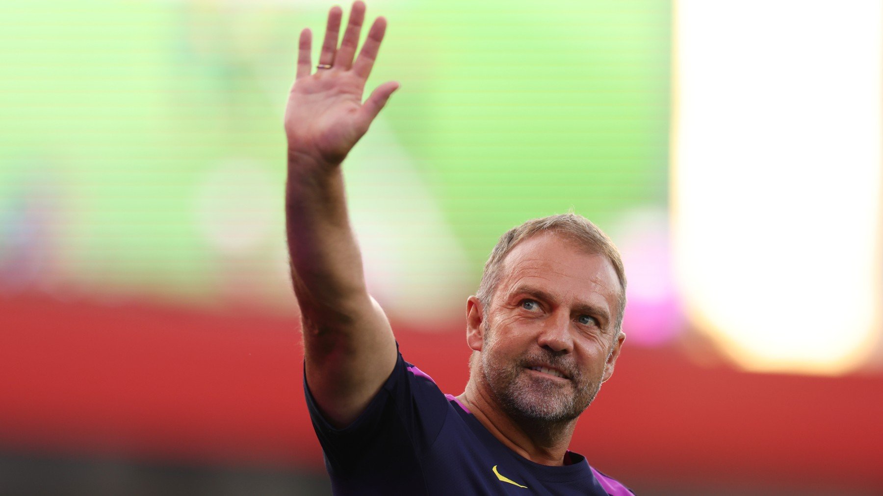 Flick antes del Joan Gamper. (Getty)