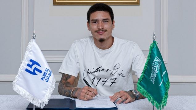 Darwin Núñez. Al Hilal, Arabia Saudí, Uruguay