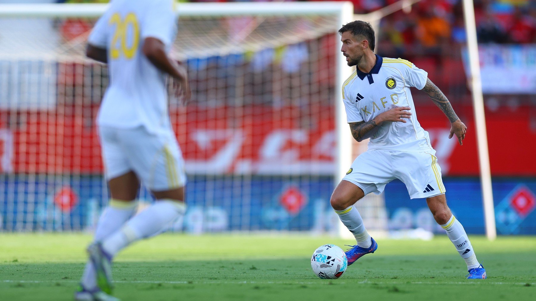 Iñigo Martínez, en su debut con el Al Nassr.