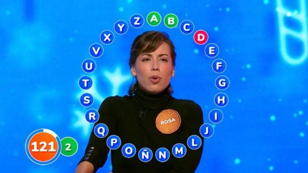 Rosa Rodríguez, participante de 'Pasapalabra'. (Atresmedia)