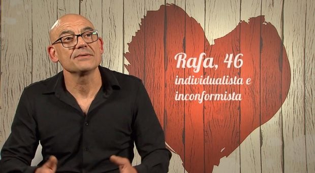 Rafa, participante de 'First Dates'. (Mediaset)