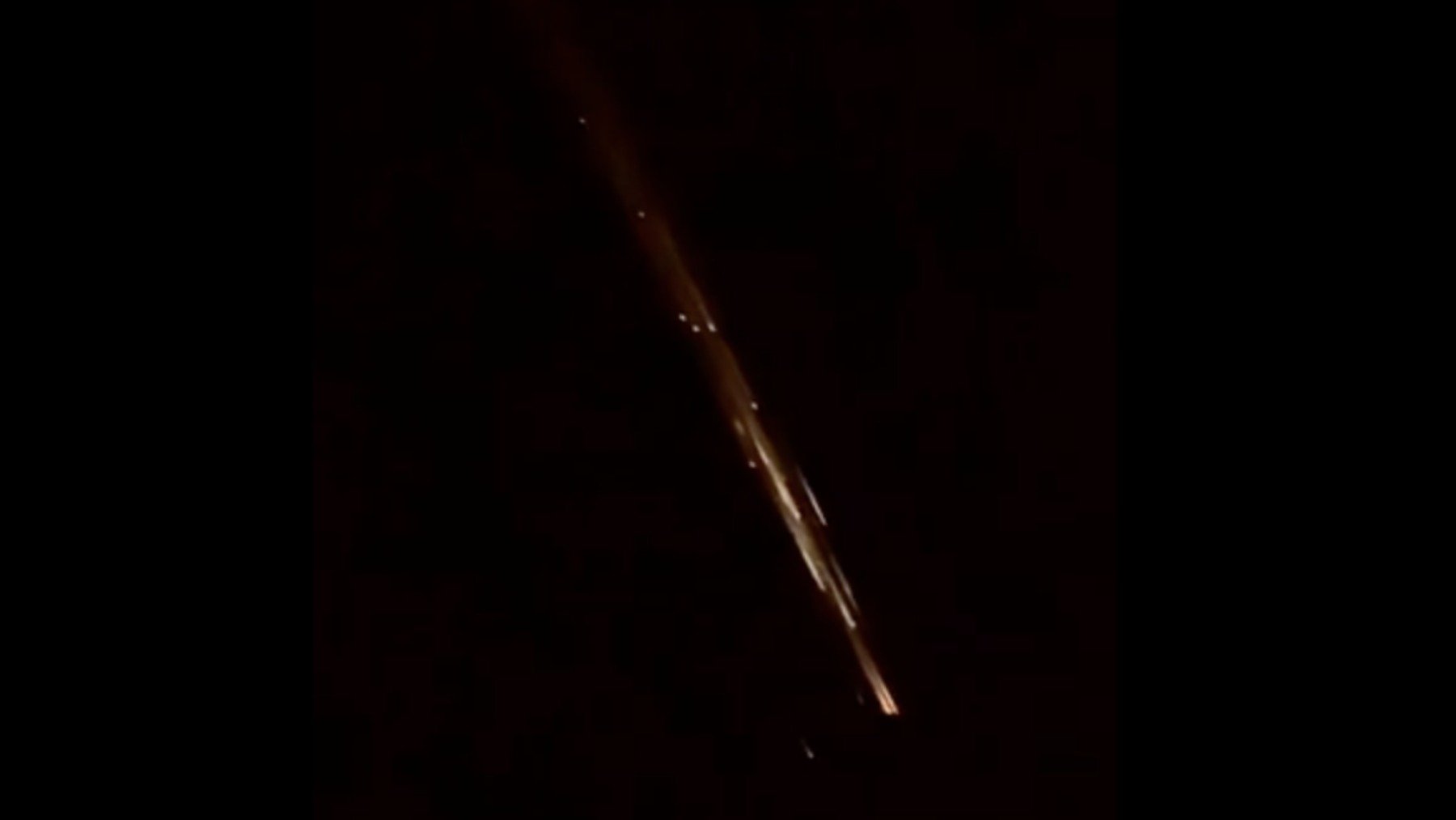 Basura espacial. (Redes Sociales)