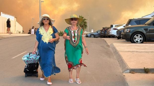 incendio Zahara de los Atunes