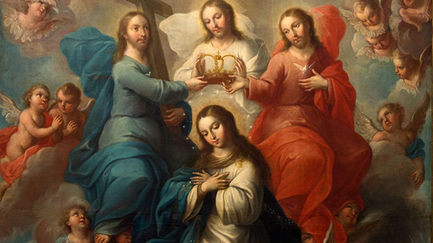 Coronación de la Virgen.