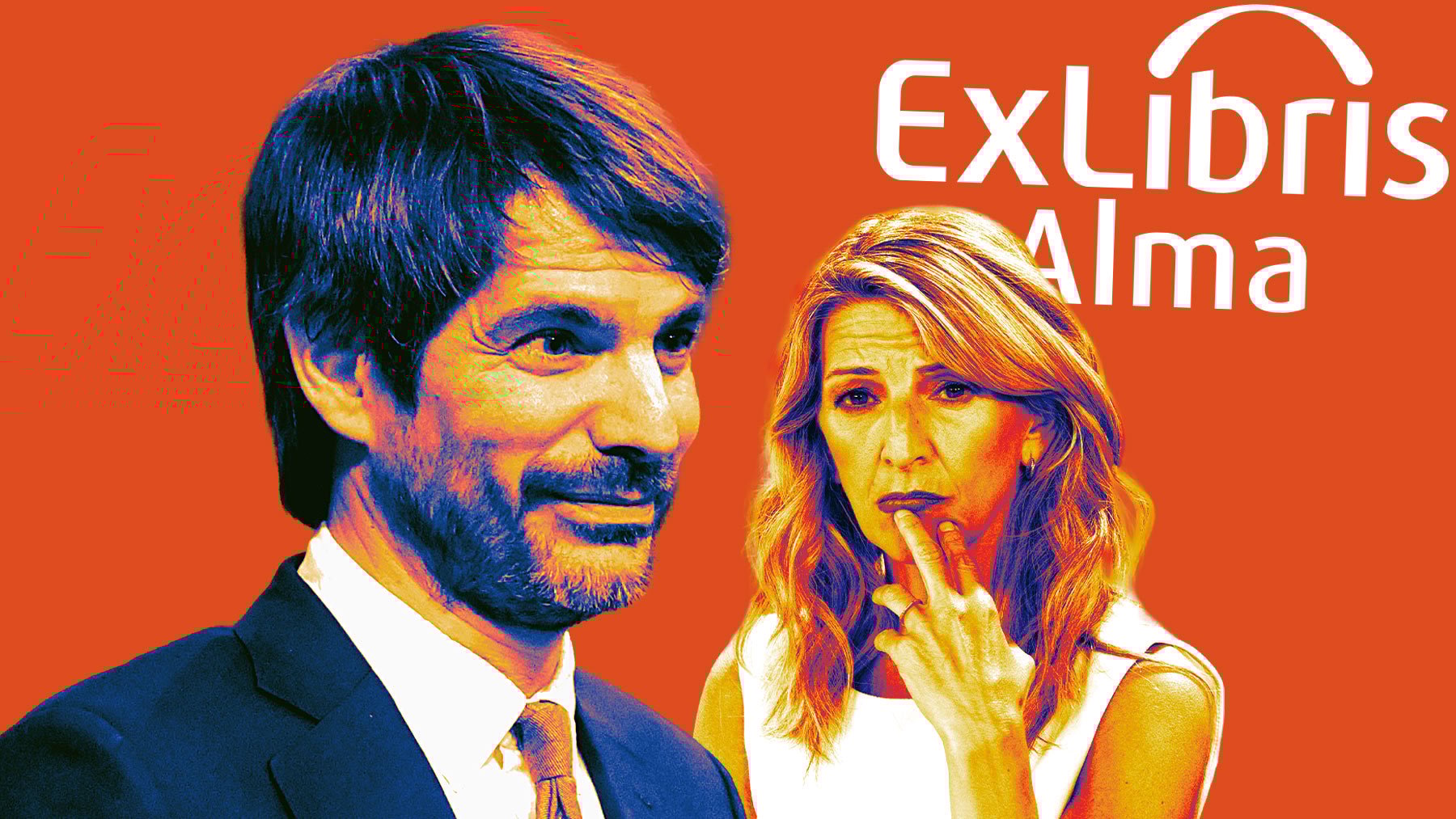 Ernest Urtasun y Yolanda Díaz.