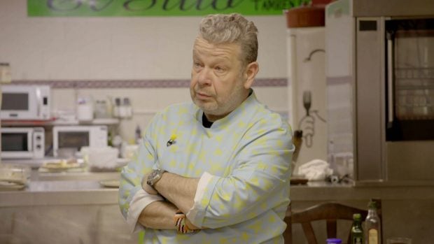 Alberto Chicote en 'Pesadilla en la cocina'. (Atresmedia)