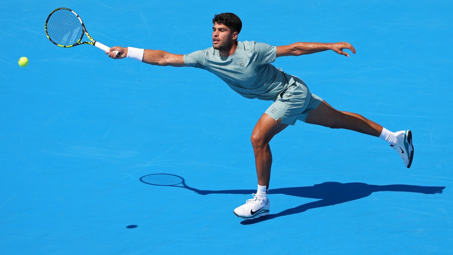 Carlos Alcaraz, en el Masters 1000 de Cincinnati. (Getty)