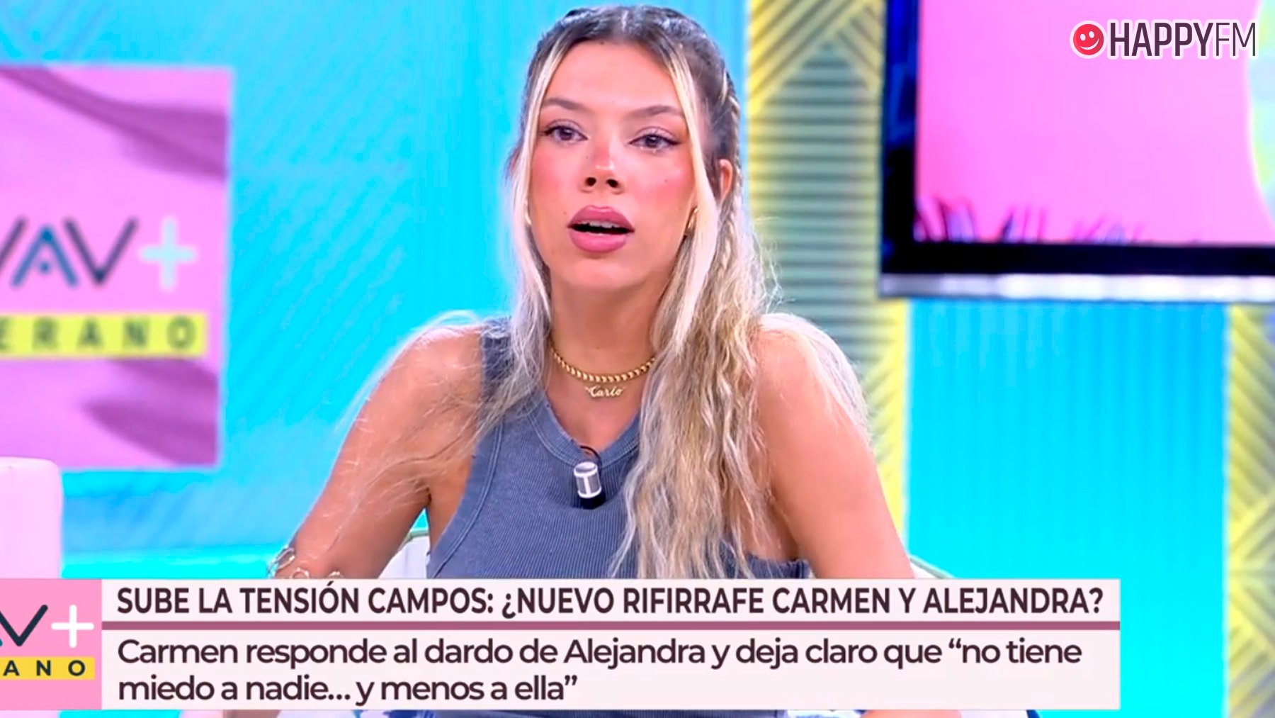 Alejandra Rubio, colaboradora de Vamos a ver. (Mediaset)