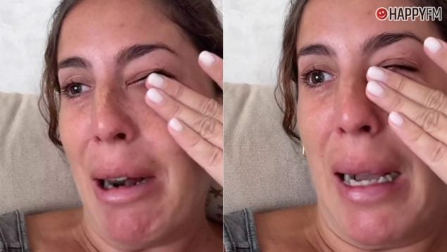 Anabel Pantoja, entre lágrimas. (Instagram)