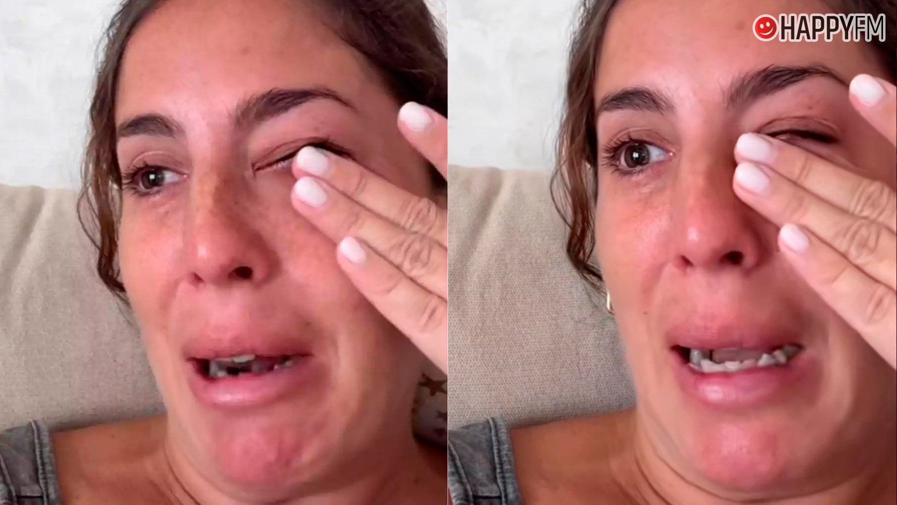Anabel Pantoja, entre lágrimas. (Instagram)